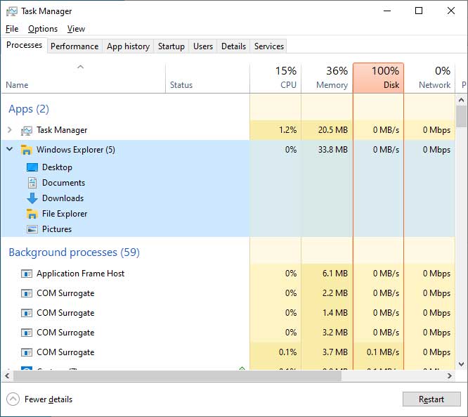 windows 10 file explorer keeps opening