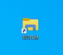 New SYSTEM shortcut