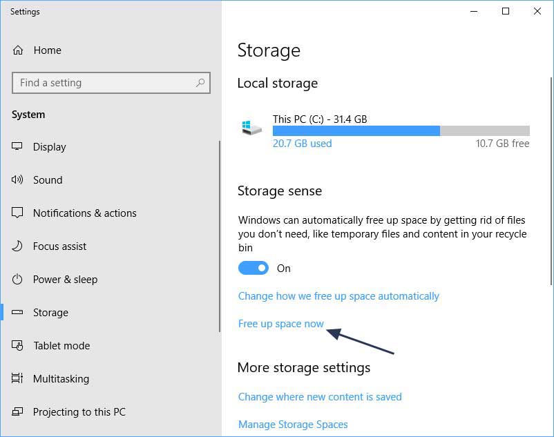 Windows 10’s "Free Up Space Now" Ushers In a New Era for