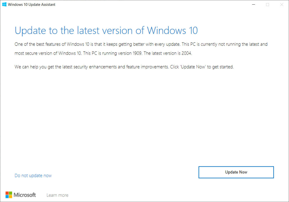 Windows 10 2004 update not offered? Here's how to get it now
