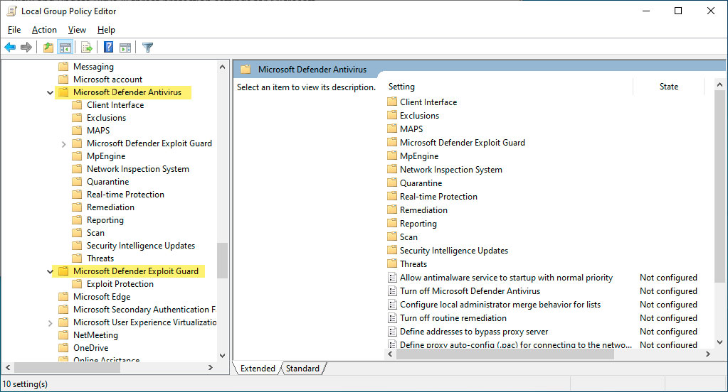C programdata microsoft windows defender scans. Hollow Fang GPO. GPO Exploit Dungeons