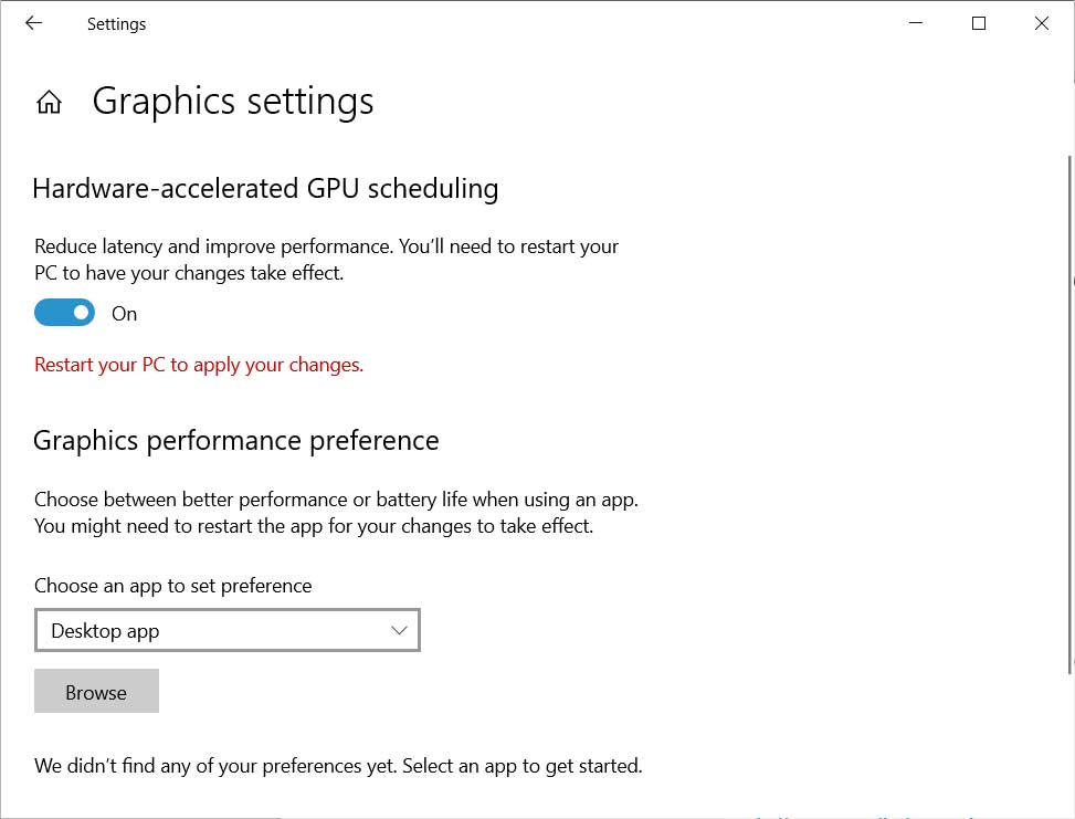 Amd Adds Beta Support For Windows 10 Gpu Scheduling Feature