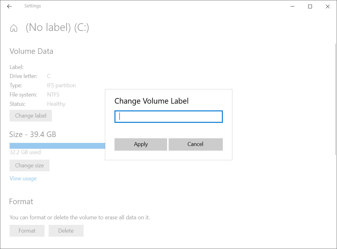 Windows 10 Sun Valley's modern Disk Management feature
