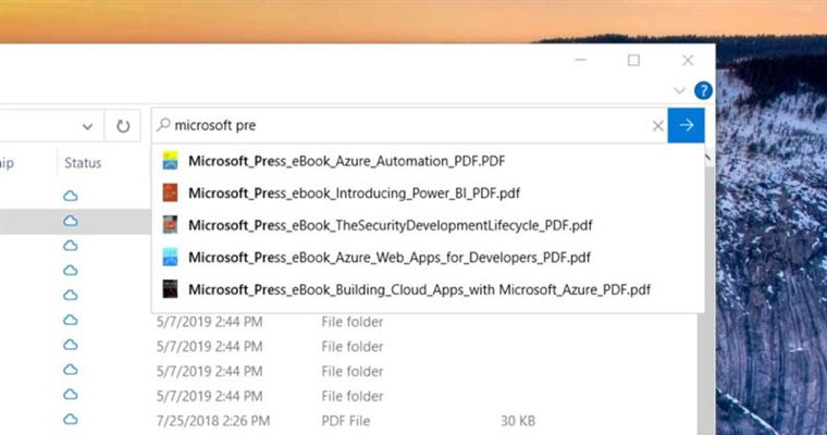 Windows 10 Insider Build 18894 Enhances Search in File Explorer