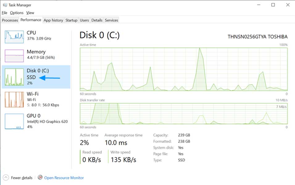 Windows 10 Insider Build 18898 Now Shows Drive Types in Task Manager