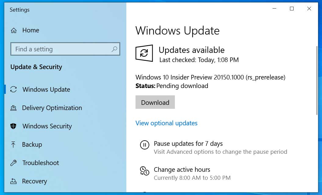get going fast windows 10