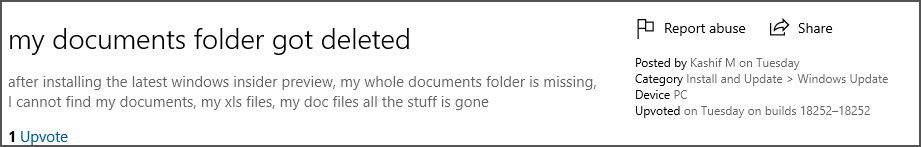 File deletion bug in Build 18252