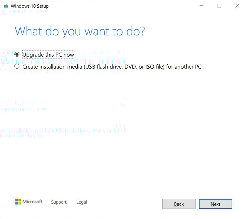 What do you want to do?