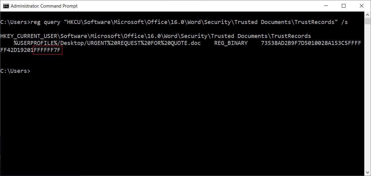 Macros are allowed to run in this document