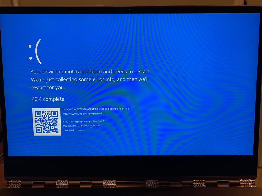 BSOD caused by accessing the \\.\globalroot\device\condrv\kernelconnect