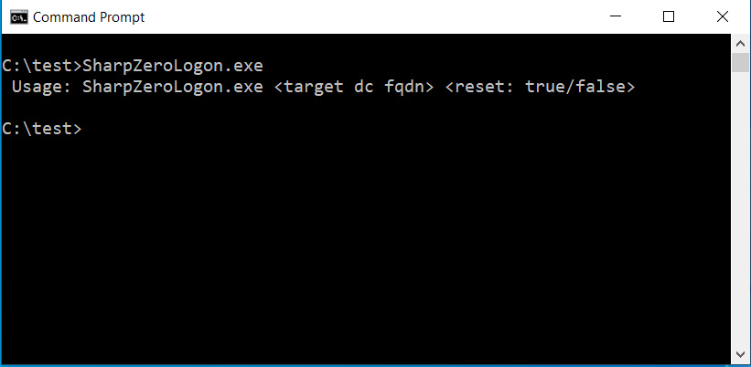 SharpZeroLogon.exe