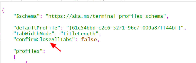 Windows Terminal Settings