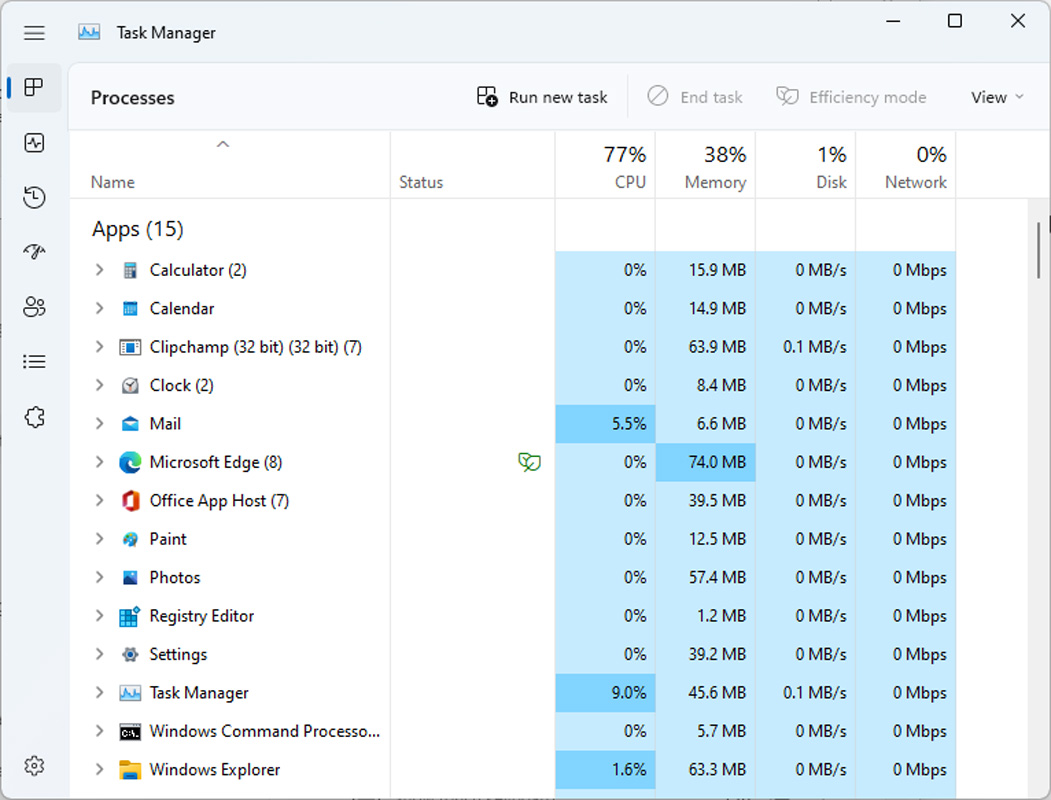 New Task Manager