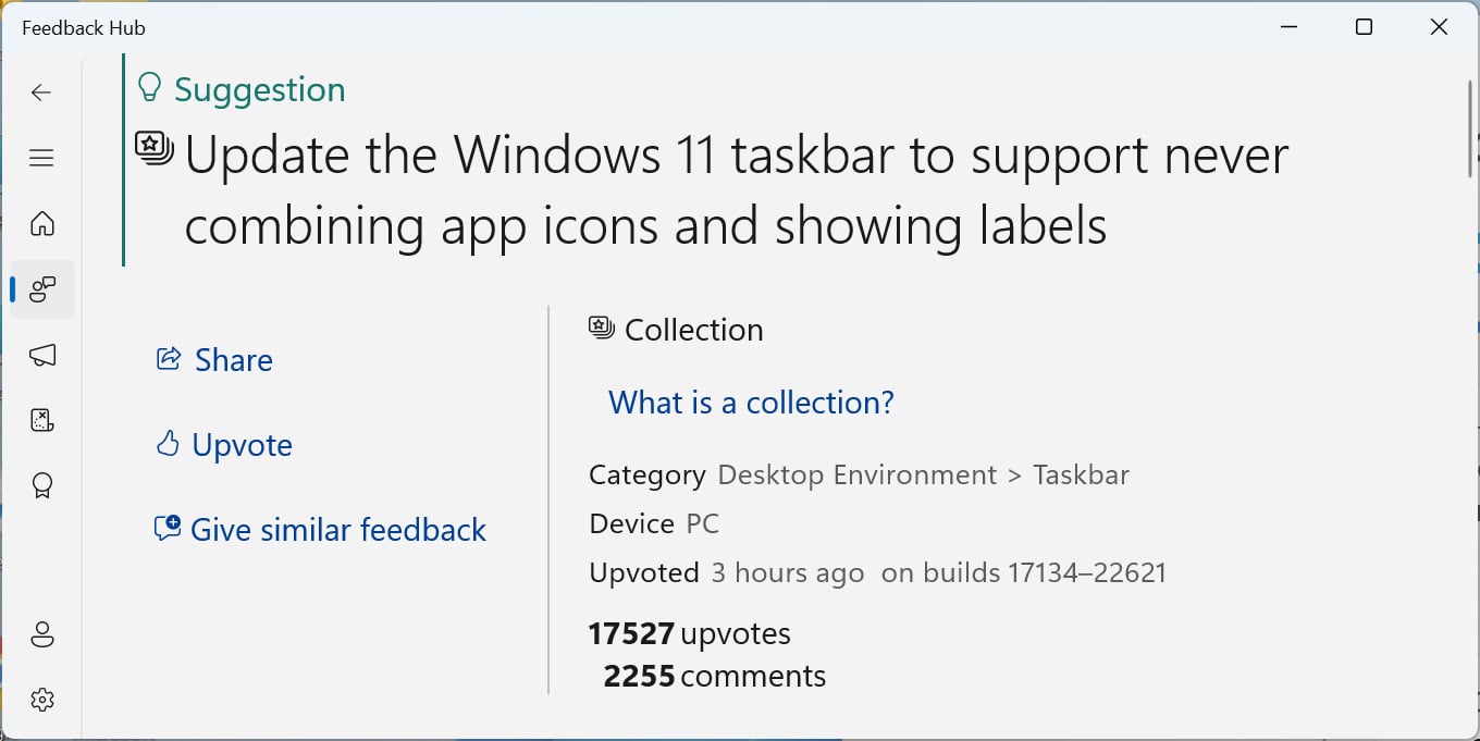 Tiny taskbar icons in Windows 11 - Microsoft Q&A