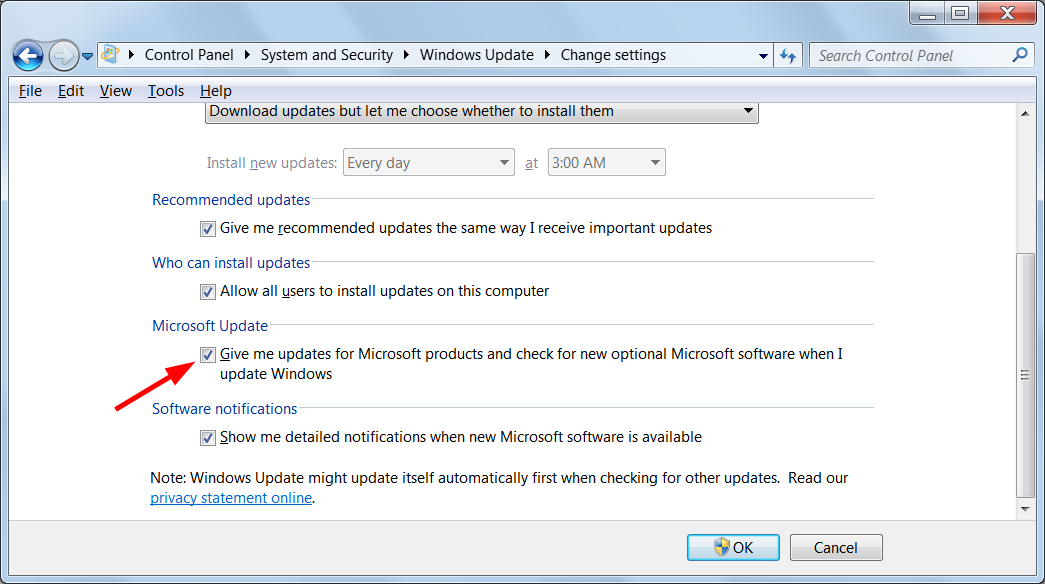 Disable Setting