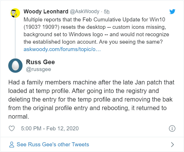 Woody Tweet