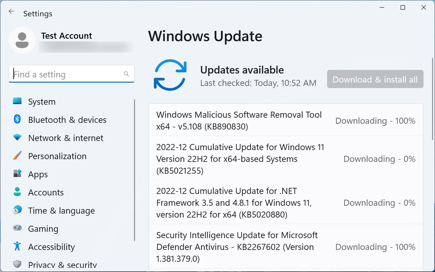 Windows 11 KB5021255 cumulative update