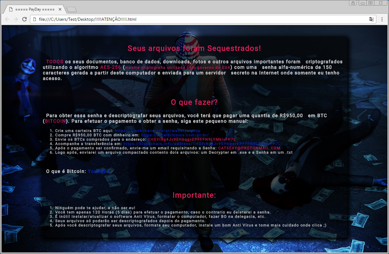 Sam Sam Ransomware Note The Week in Ransomware - December 16th 2016 - Samas, No More Ransom ...