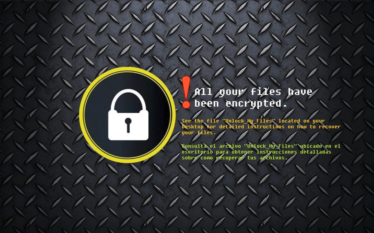 All your files have been encrypted. All your files have been encrypted