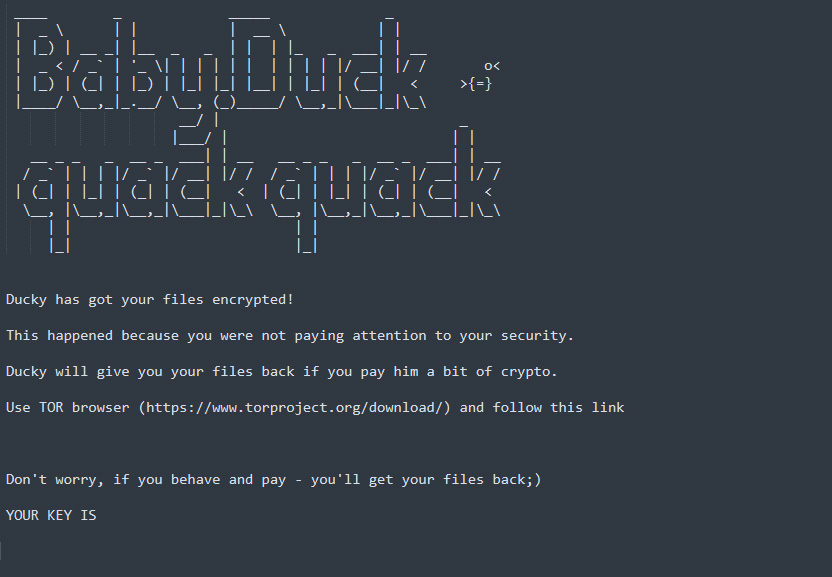 BabyDuck ransomware