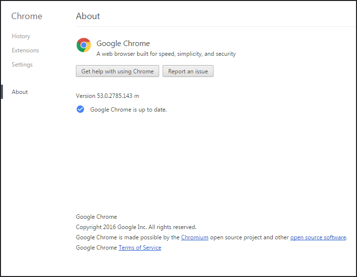 Google Chrome 52.0.2743.82