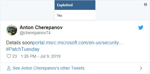 Microsoft's July 2019 Patch Tuesday Fixes 2 Zero-Day Vulnerabilities