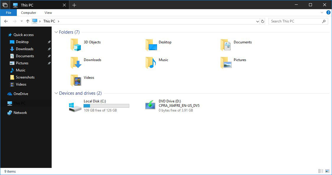 Microsoft Now Has A Usable Dark Theme For File Explorer In Windows 10