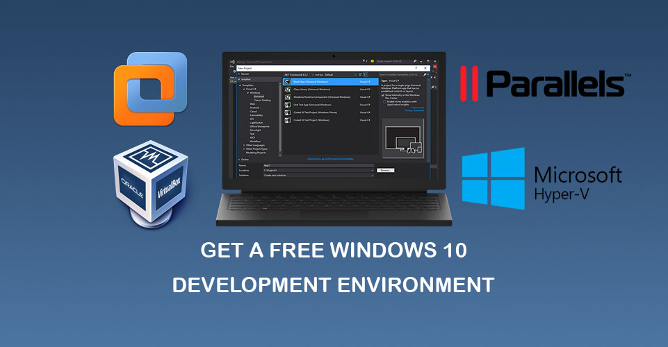 windows 10 development environment