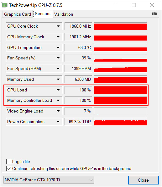 100% GPU utilizing while mining with Norton Crypto