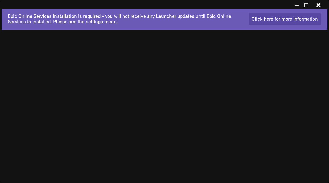 Epic Games now requires Epic Online Services - How to Install