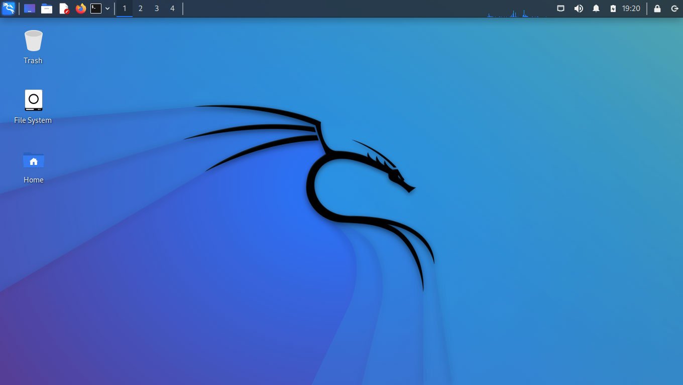 Nuevo fondo de escritorio de Kali Linux