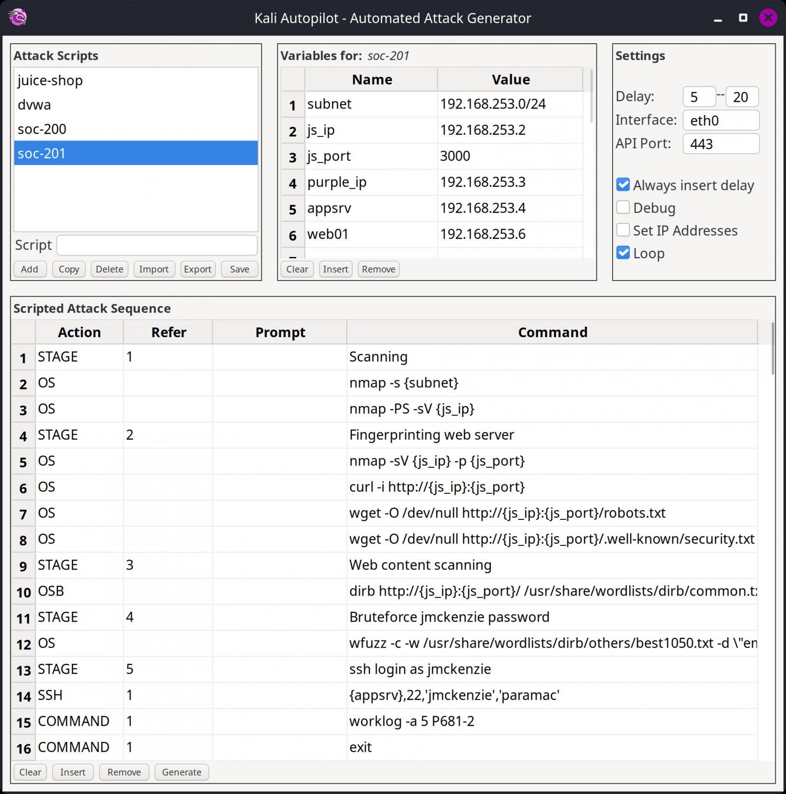 Kali Autopilot