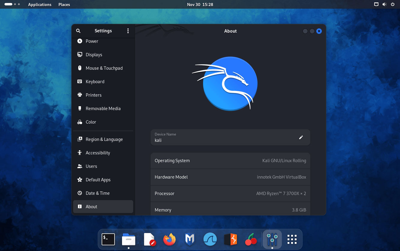 Kali Linux 2023.4 ISO [amd64, i386, arm64]  Gnome-45-in-kali-linux