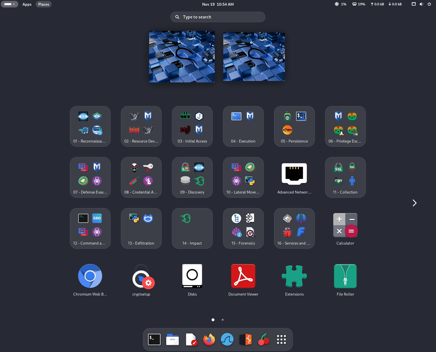 Kali Linux 2025.4 released with 3 new tools, desktop updates 2 Gnome app grid layout