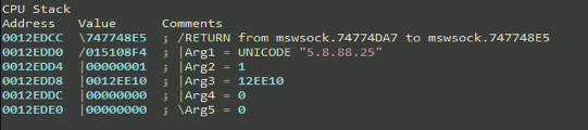 Connection initiation