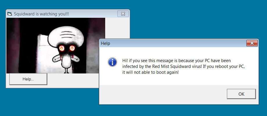 Squidward/RedMist versionsd