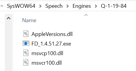 Renamed APSDaemon.exe and AppleVersions.dll coinminer loader