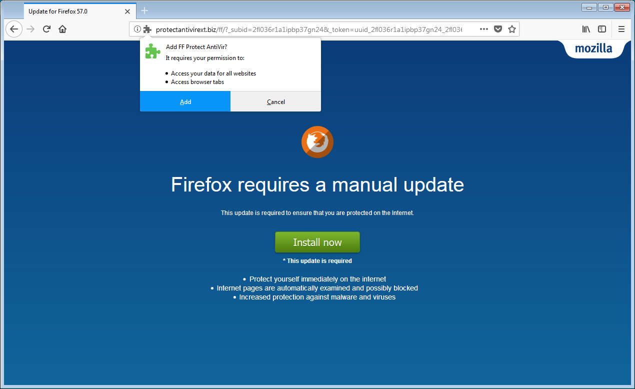 firefox computer virus 2009