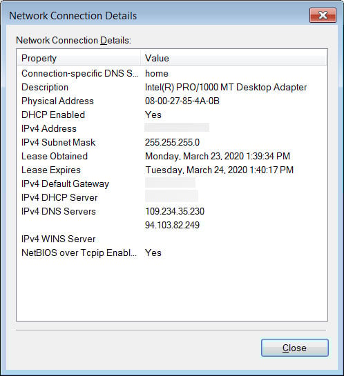 Configured with malicious DNS servers