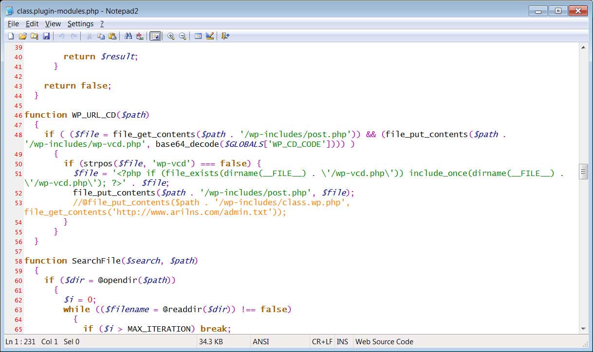 Code to create wp-vcd.php file