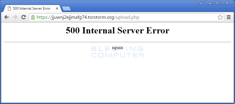 Internal Server Error on Free Decryption