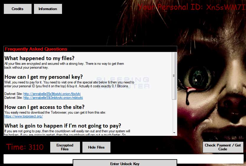 Annabelle Ransomware