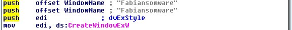 Fabiansomeware Ransomware