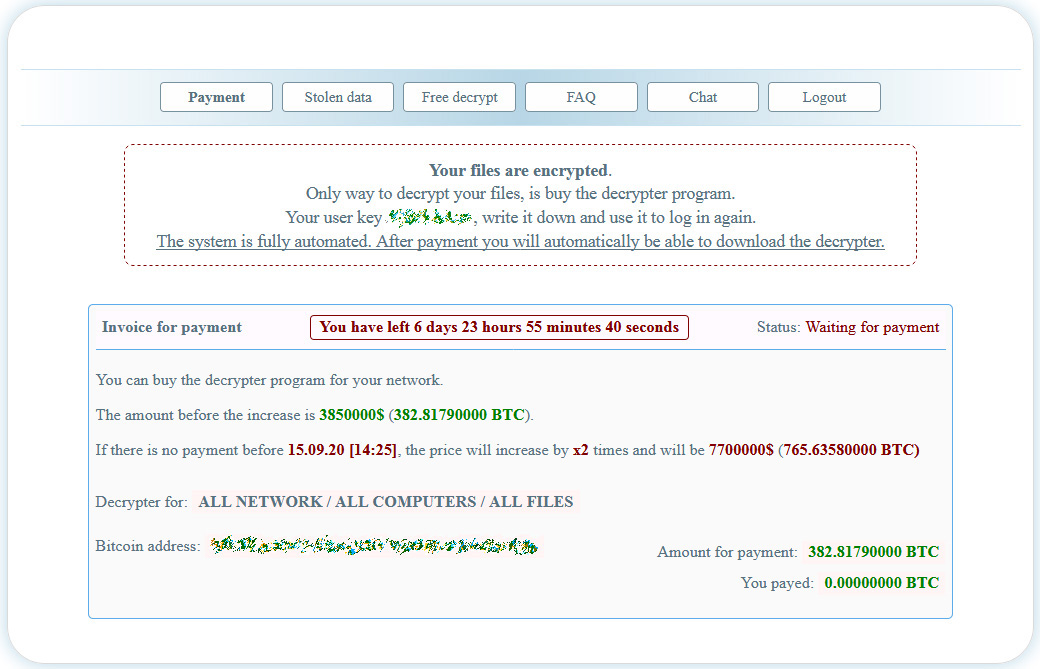 Tor payment page for K-Electric