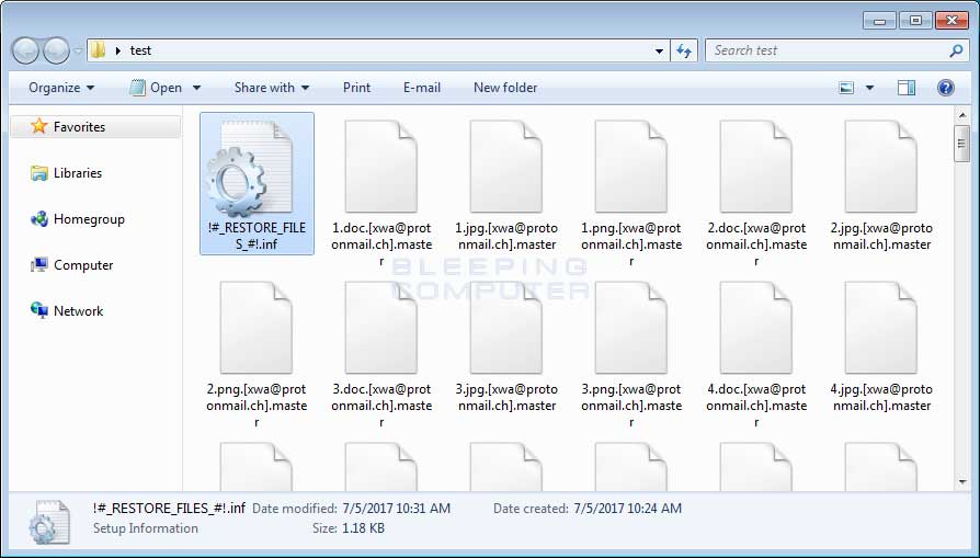 Master Encrypted Files
