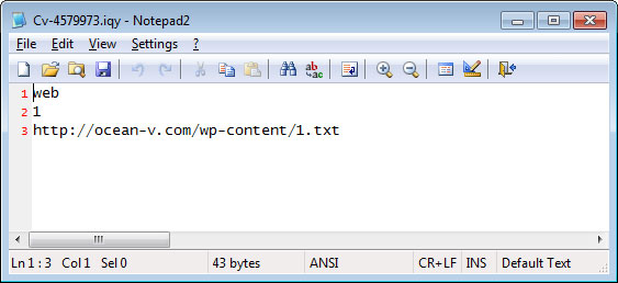 IQY Attachment