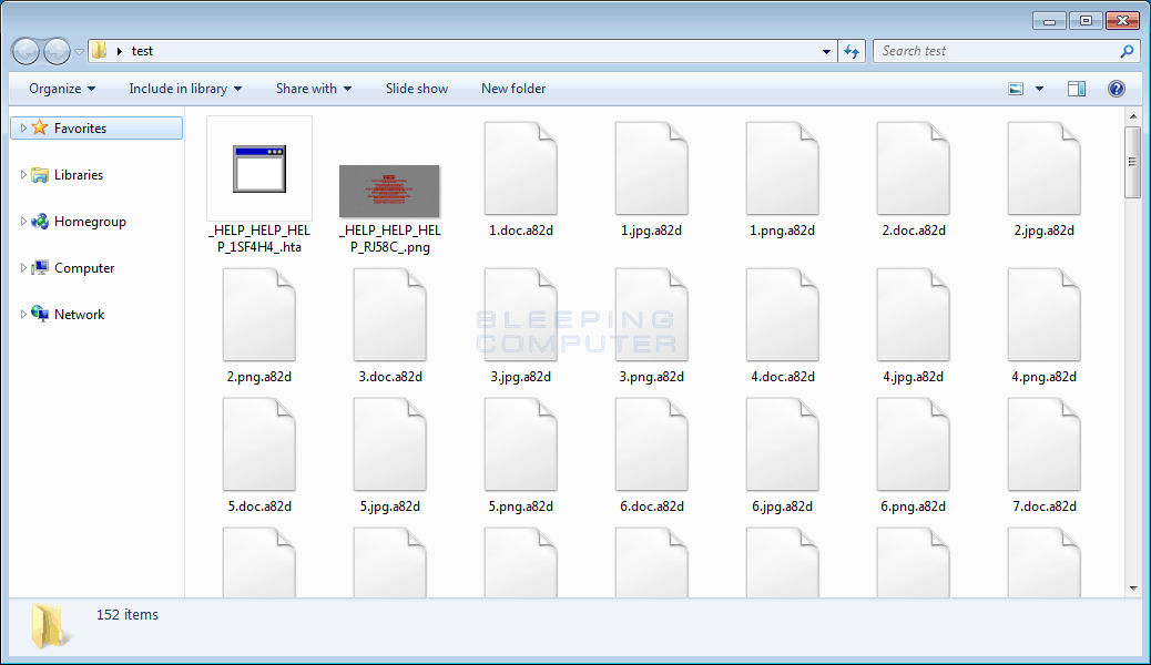 Cerber Encrypted Files