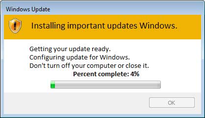 Fake Windows Update