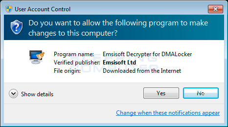 UAC Prompt